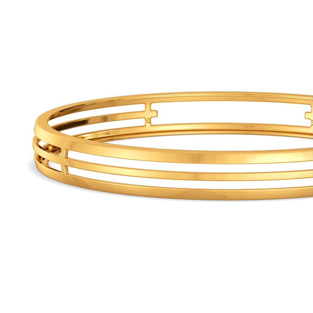 Dress Obsess Gold Bangles