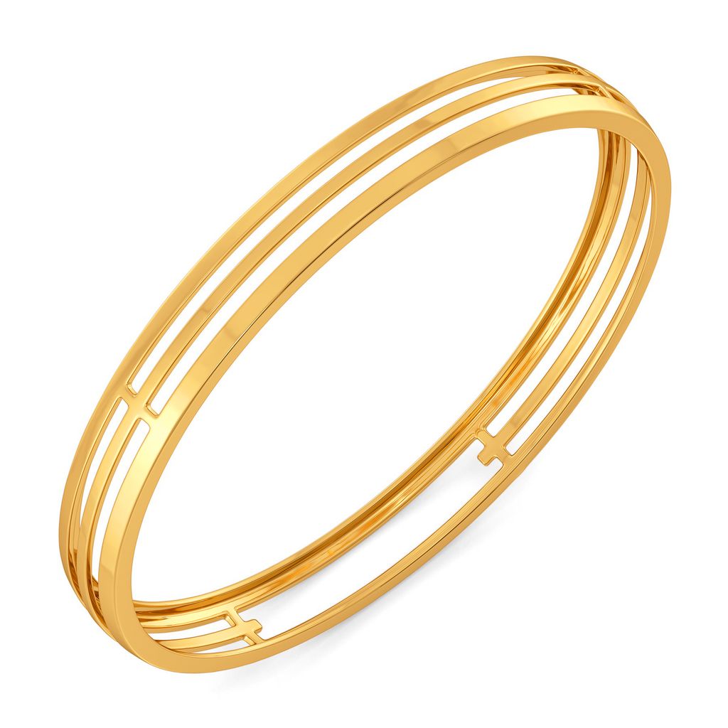 Dress Obsess Gold Bangles