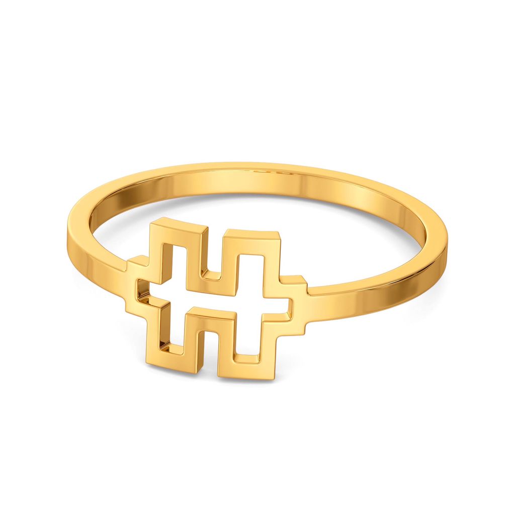Parade Puzzle Gold Rings image
