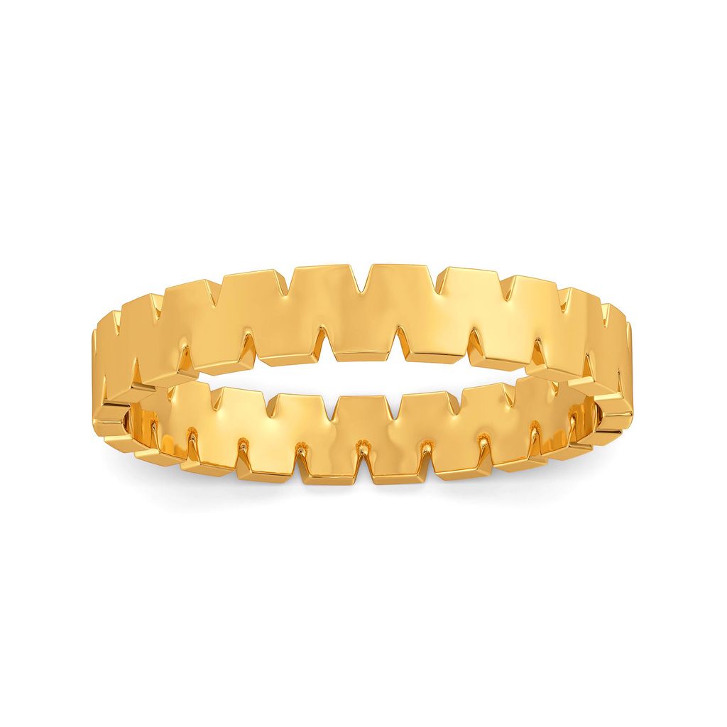 Mega Omega Gold Rings alternate view 3
