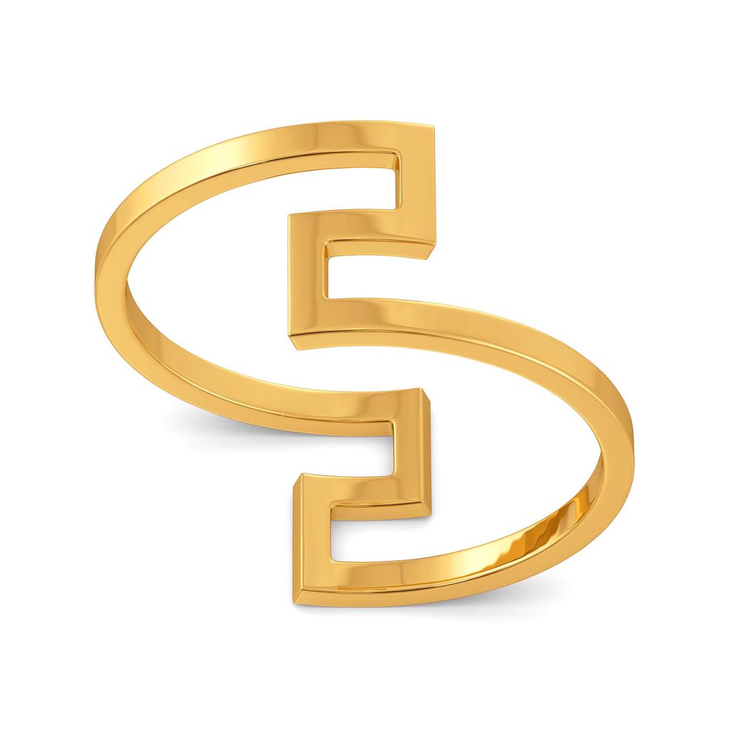 Curly Twirly Gold Rings alternate view 3