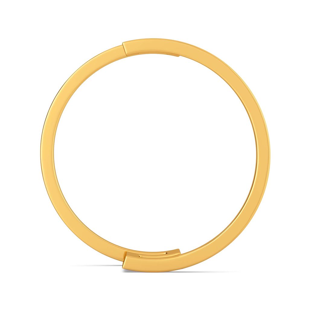 Curly Twirly Gold Rings image