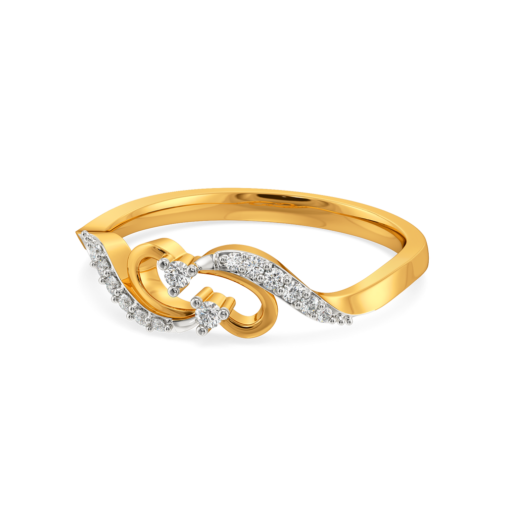 Offbeat Balance Diamond Rings alternate view 2