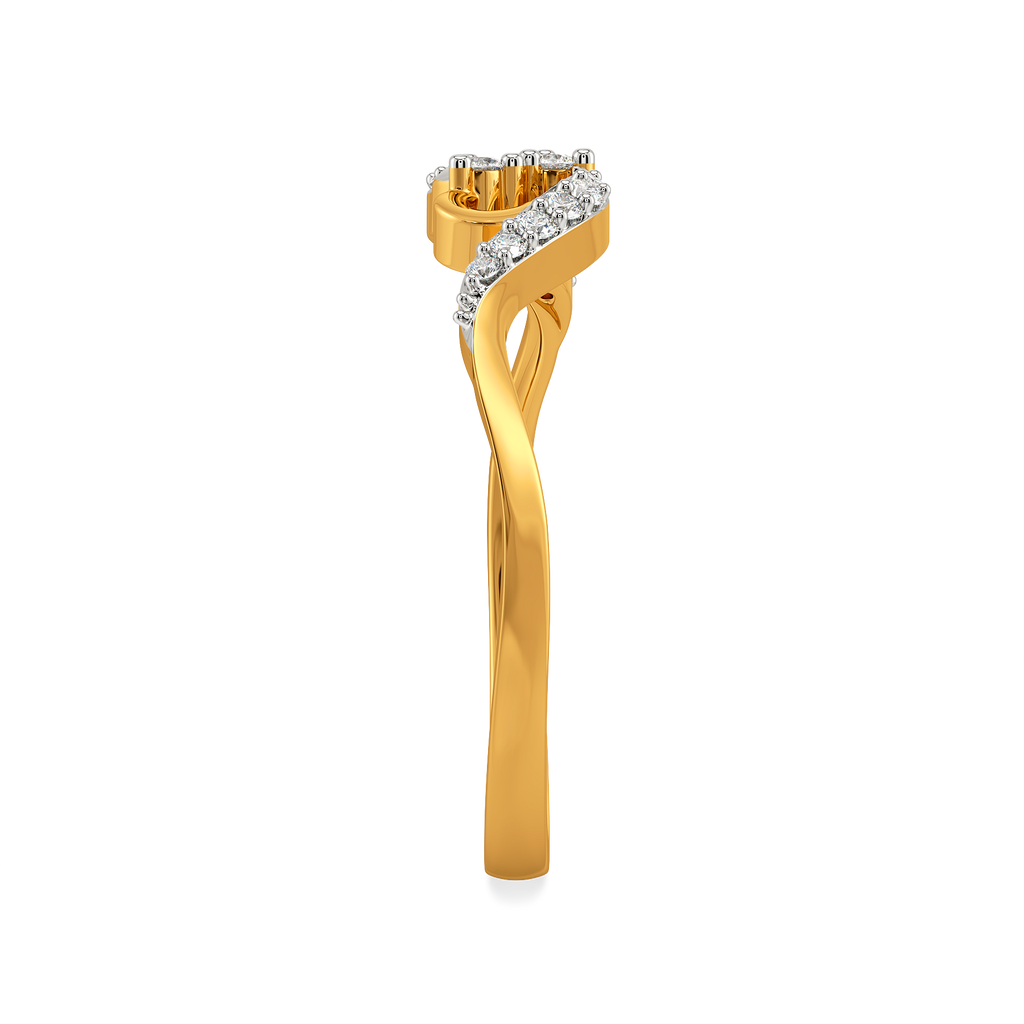 Offbeat Balance Diamond Rings image