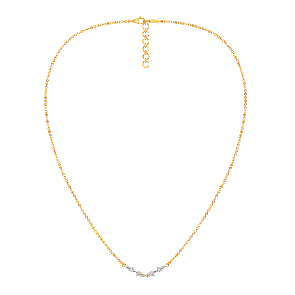 Twist in Style Diamond Necklaces