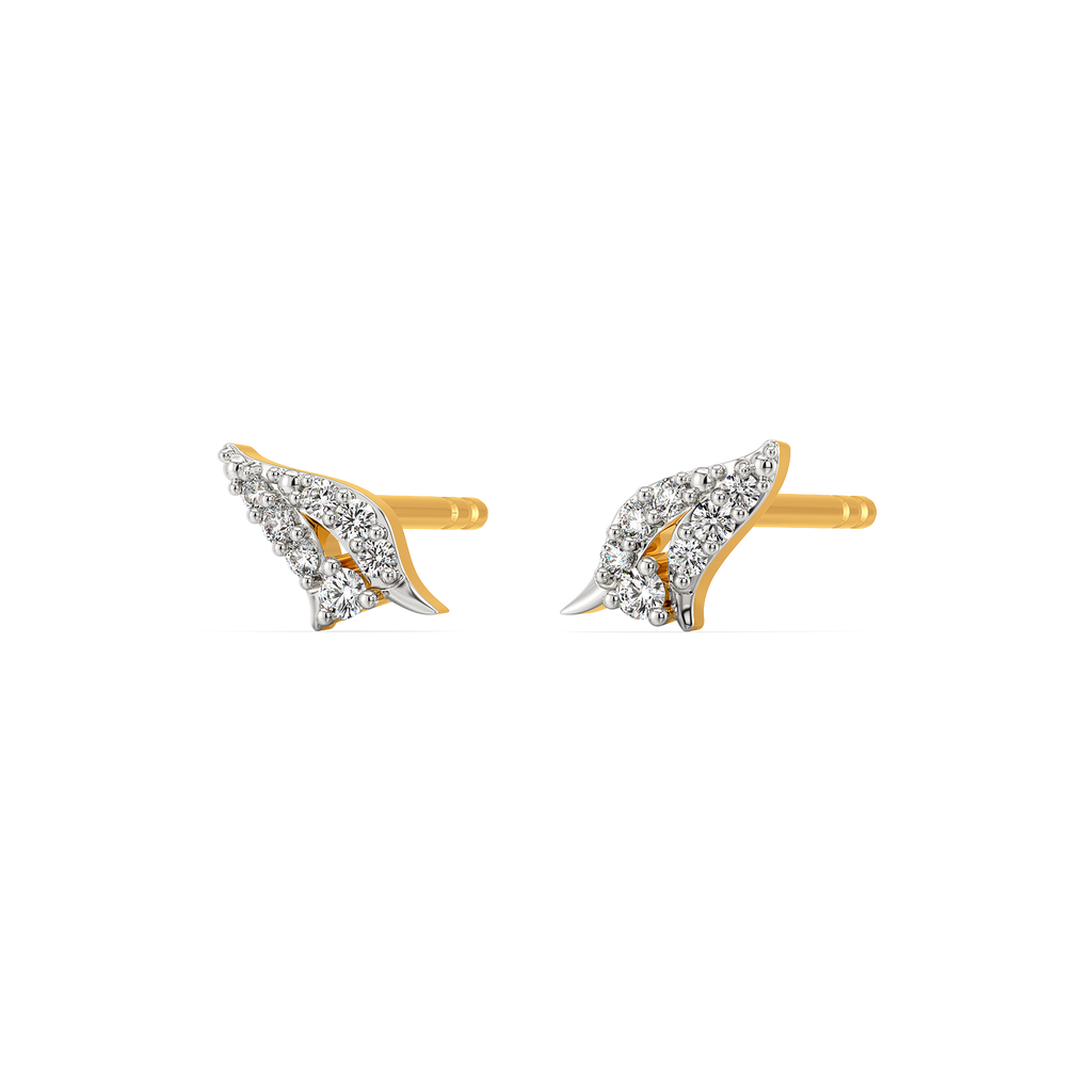 Twist in Style Diamond Earrings