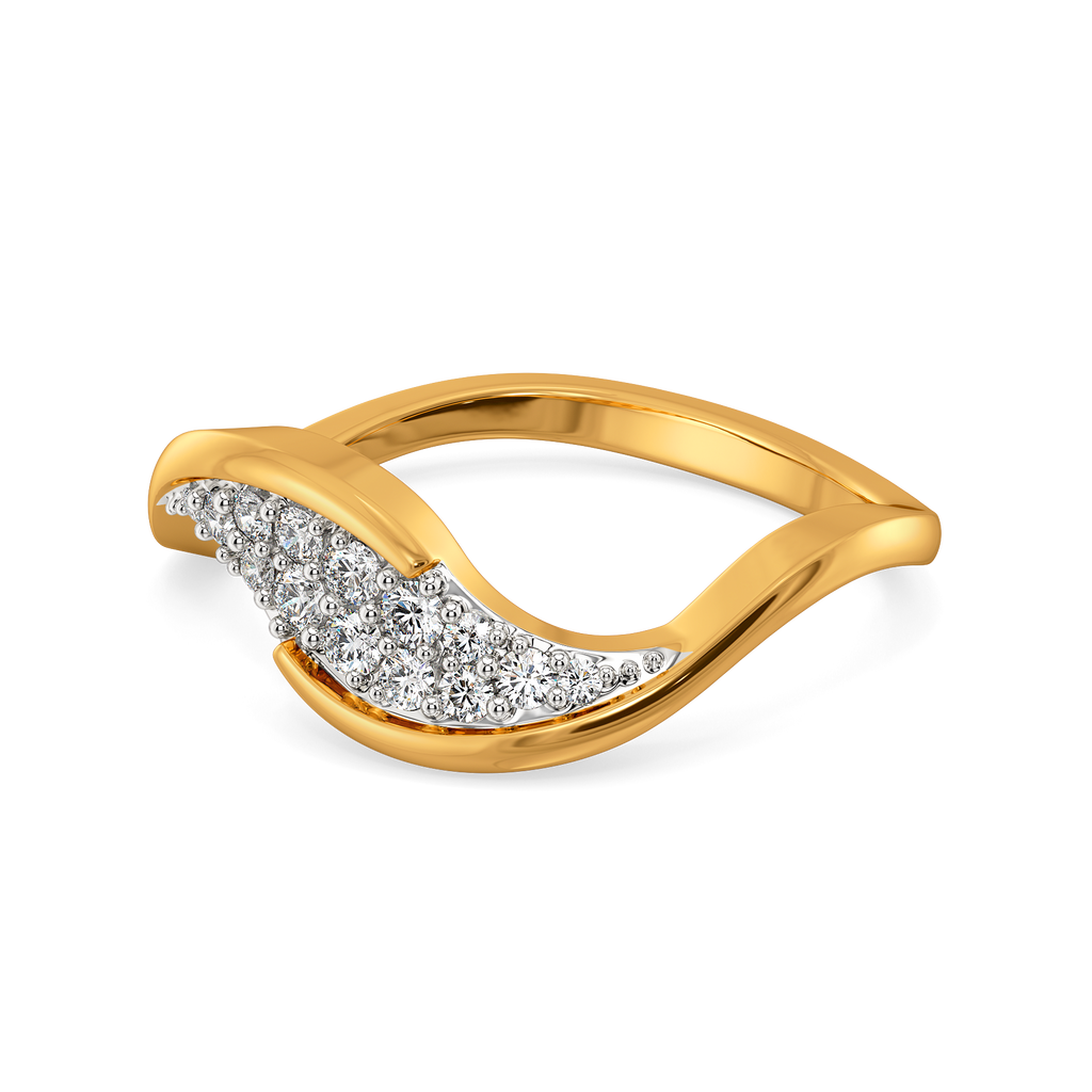 Keeping it Modern Diamond Rings alternate view 2