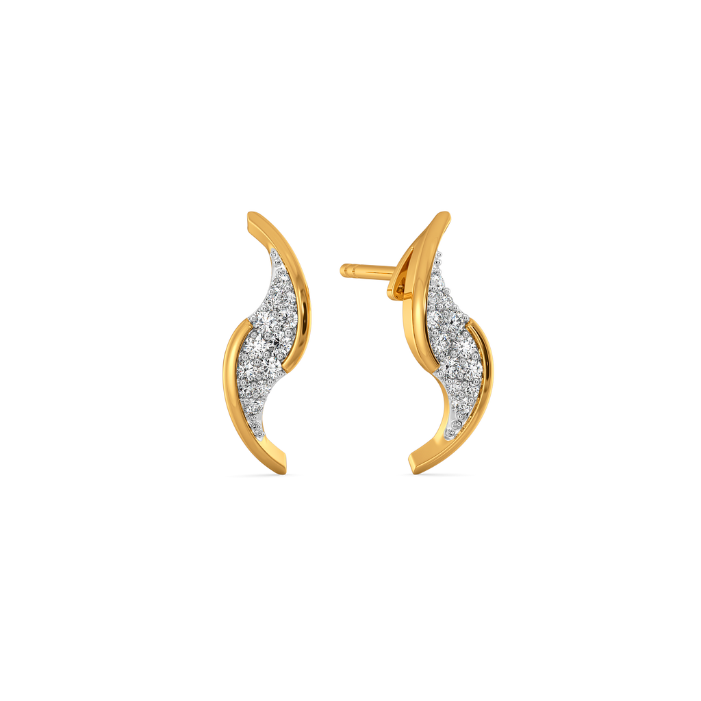 Keeping it Modern Diamond Earrings