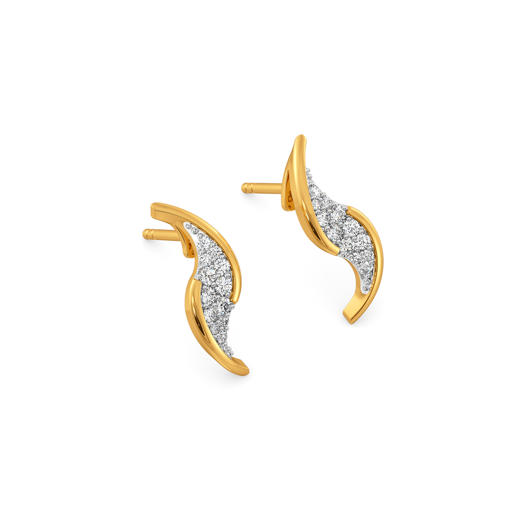 Keeping it Modern Diamond Earrings