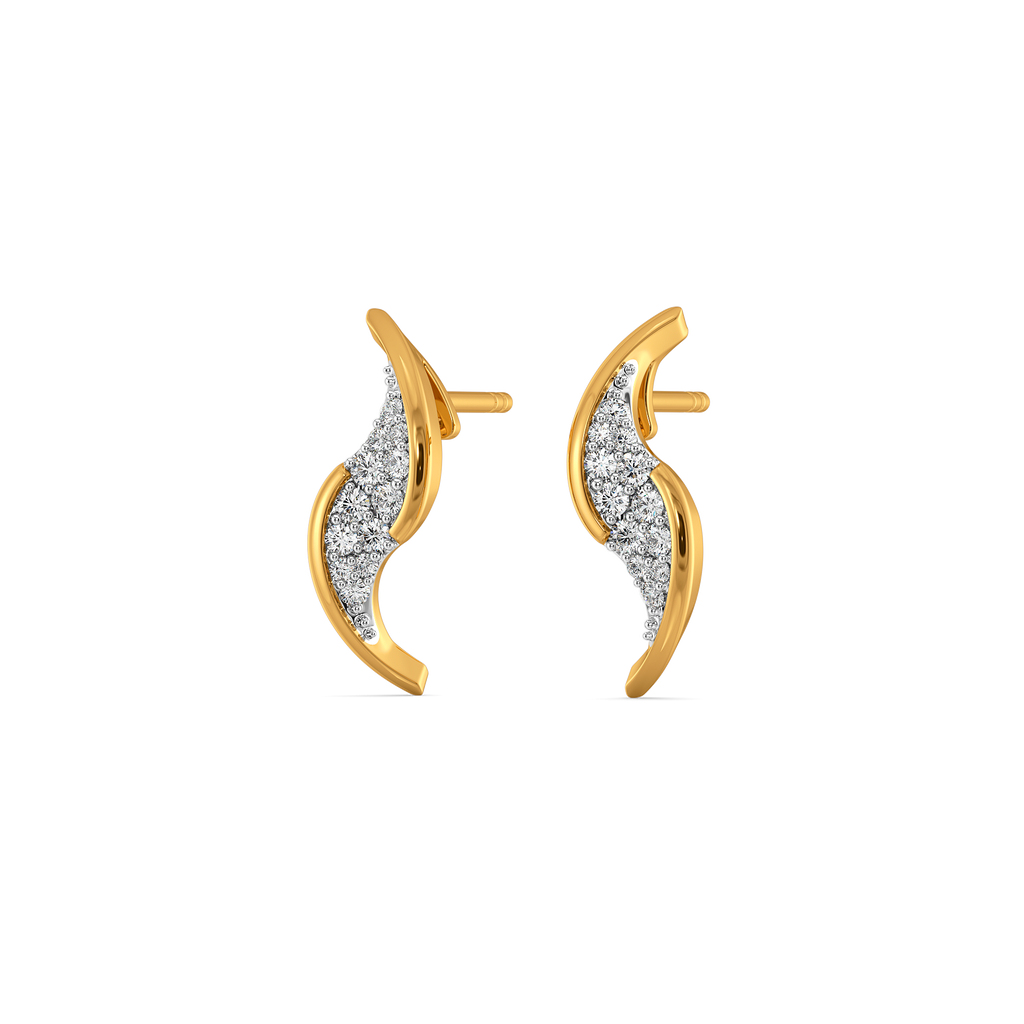 Keeping it Modern Diamond Earrings