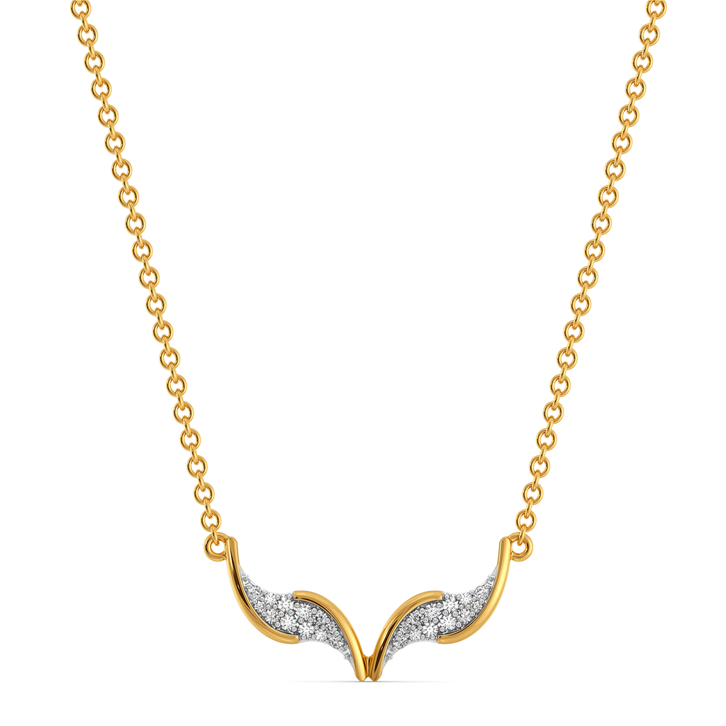 Keeping it Modern Diamond Necklaces