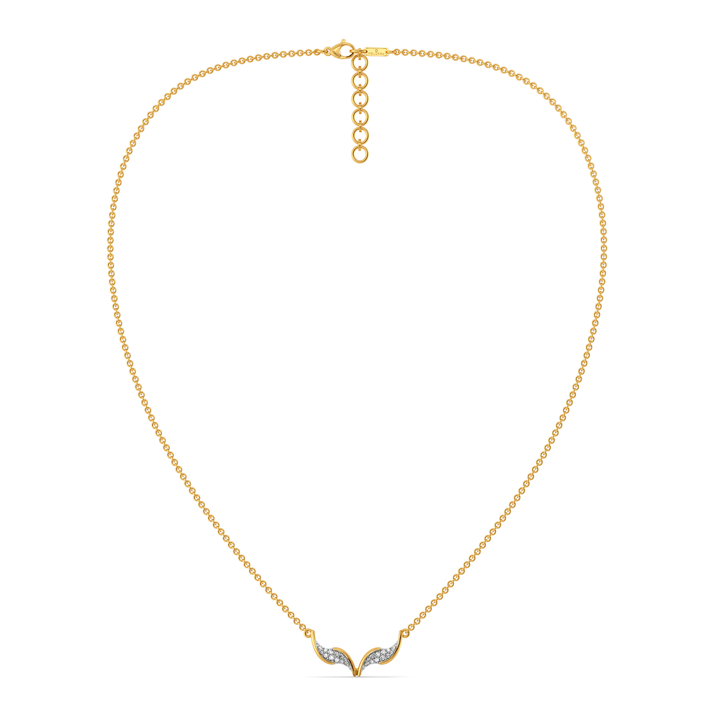 Keeping it Modern Diamond Necklaces