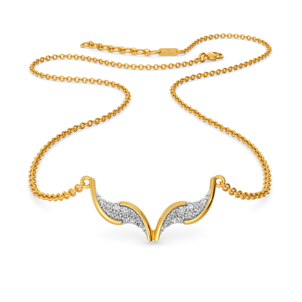 Keeping it Modern Diamond Necklaces