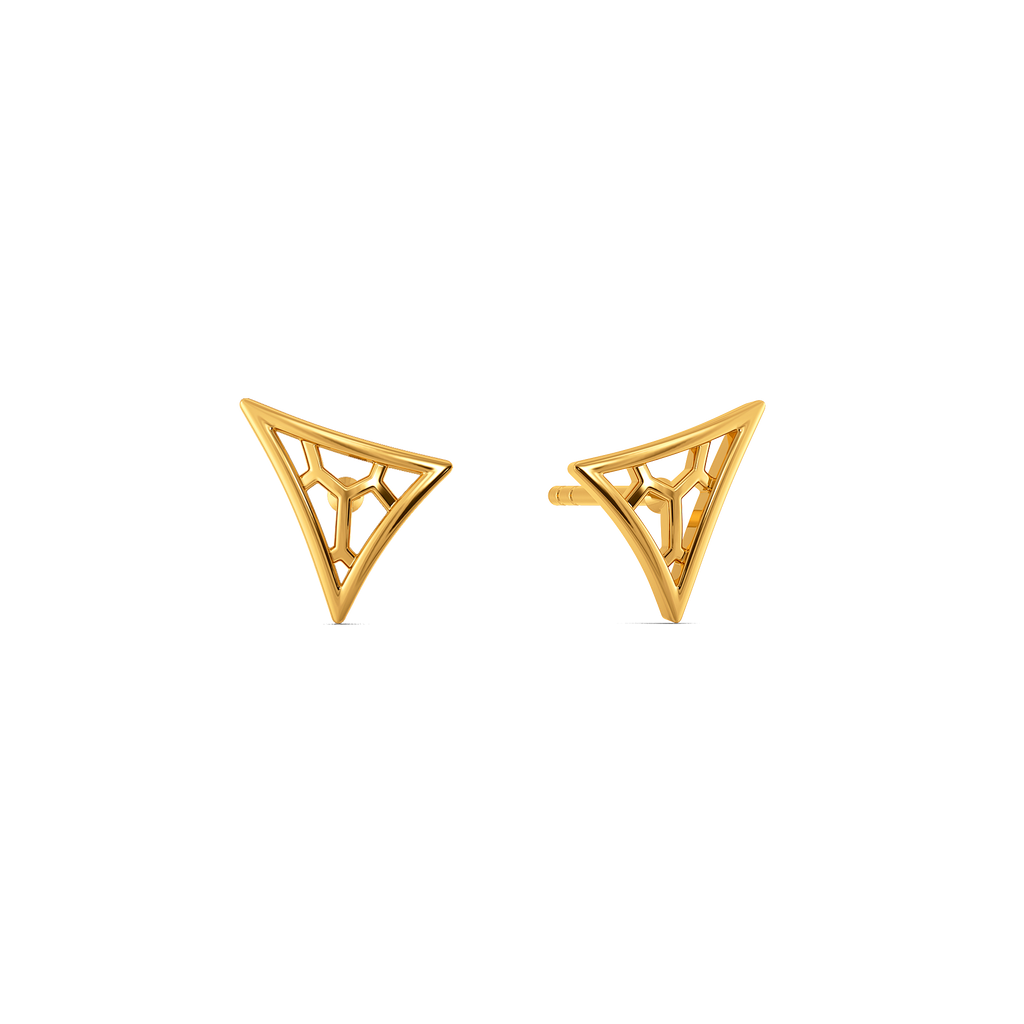 The Wild Side Gold Earrings