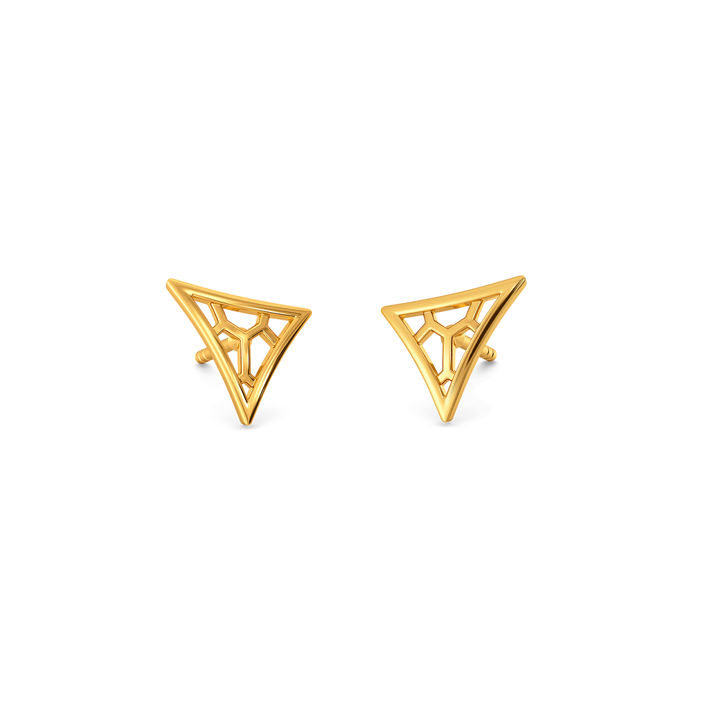 The Wild Side Gold Earrings