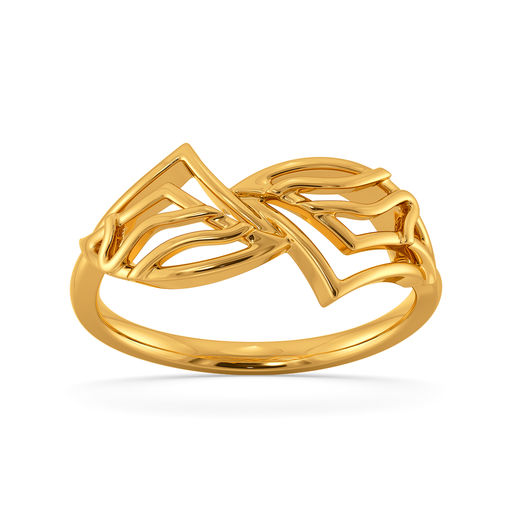 Playful Power Gold Rings alternate view 3