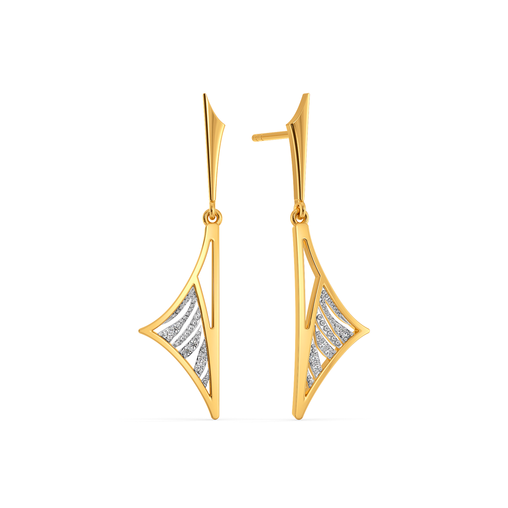Cozy Glamour Diamond Earrings