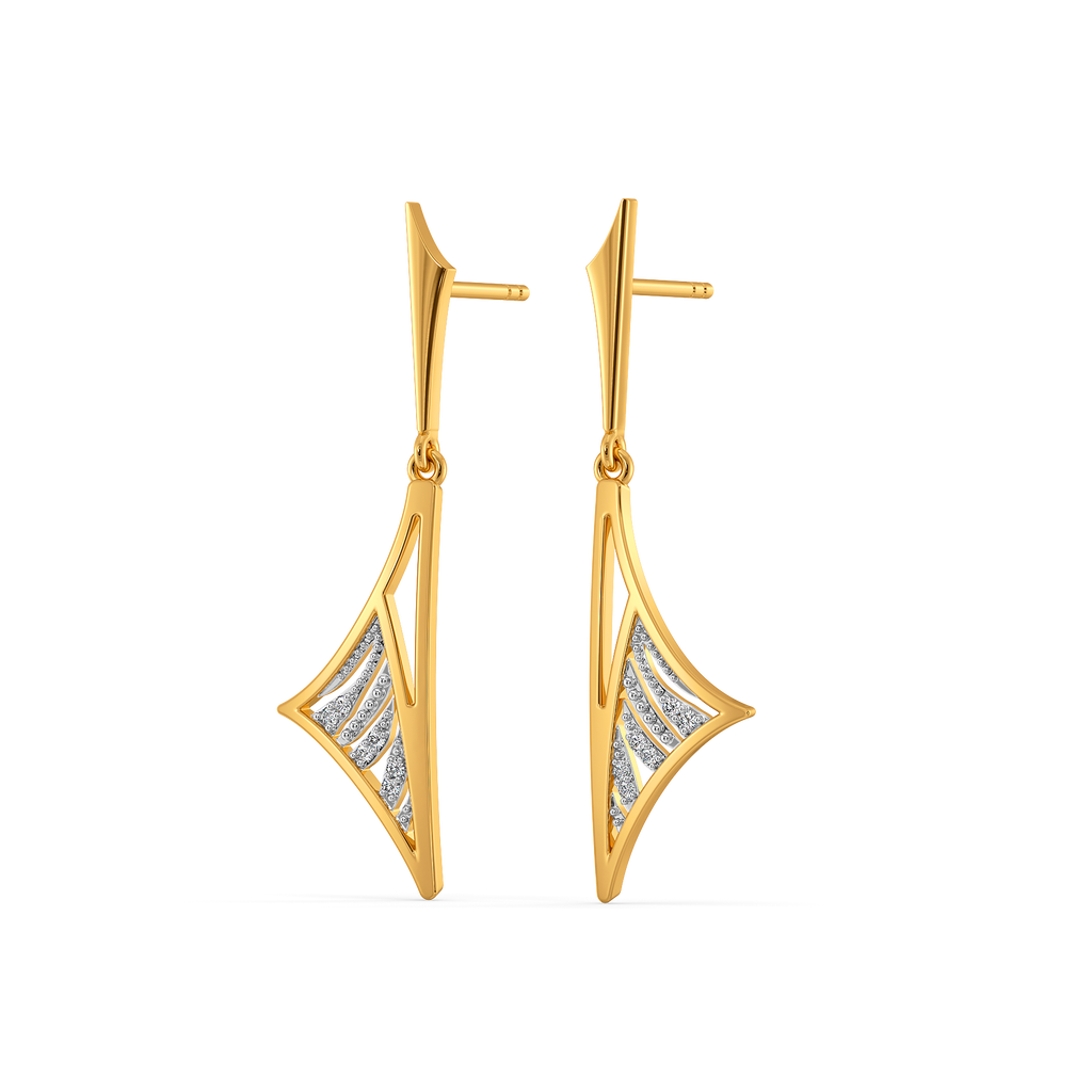 Cozy Glamour Diamond Earrings