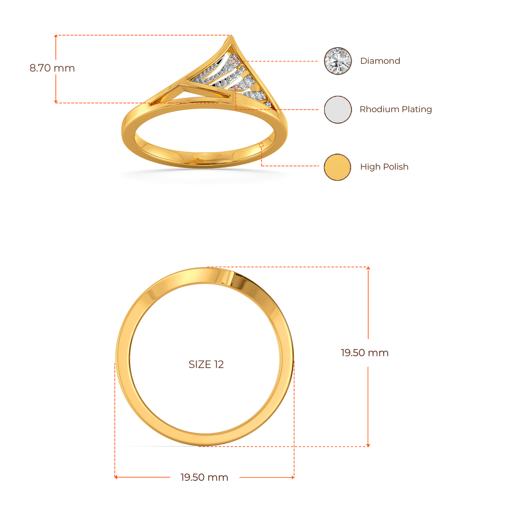 Cozy Glamour Diamond Rings image
