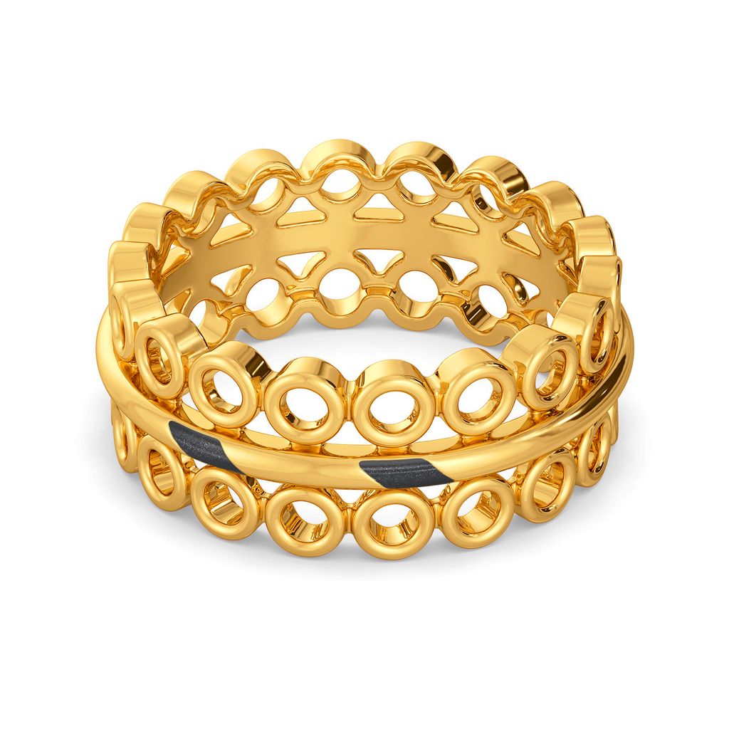 Raven Reasons Gold Rings alternate view 3
