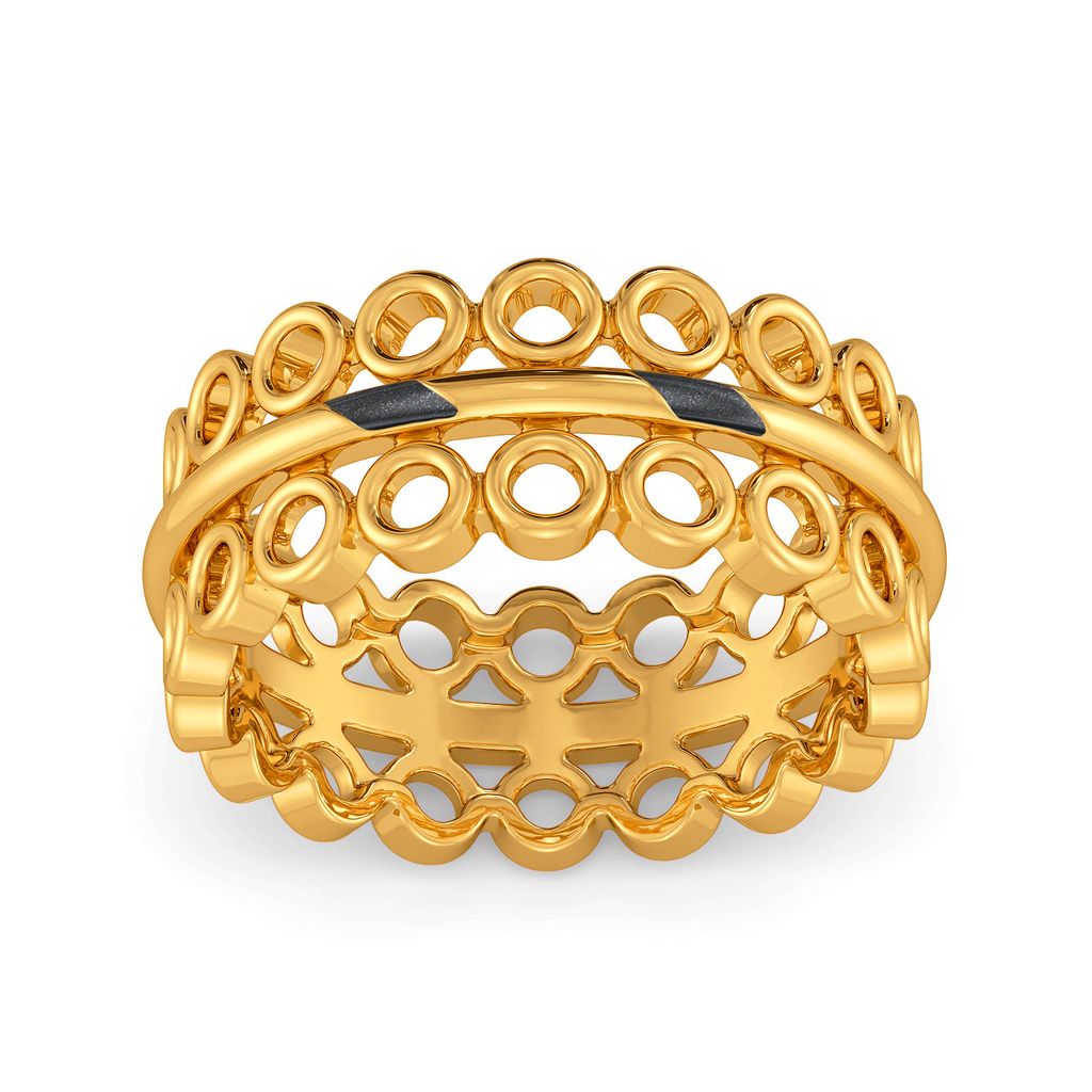 Raven Reasons Gold Rings alternate view 2