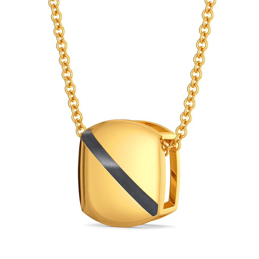Timeless Black Gold Pendants