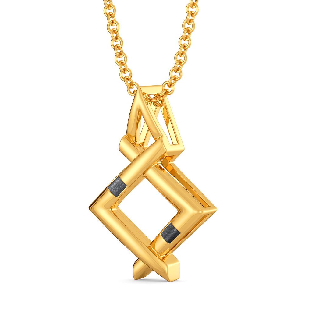My Kinda Black Gold Pendants