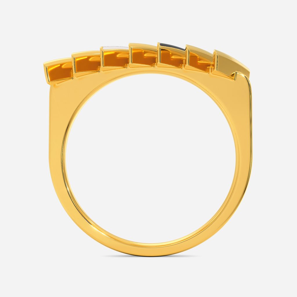 Striped Right Gold Rings image