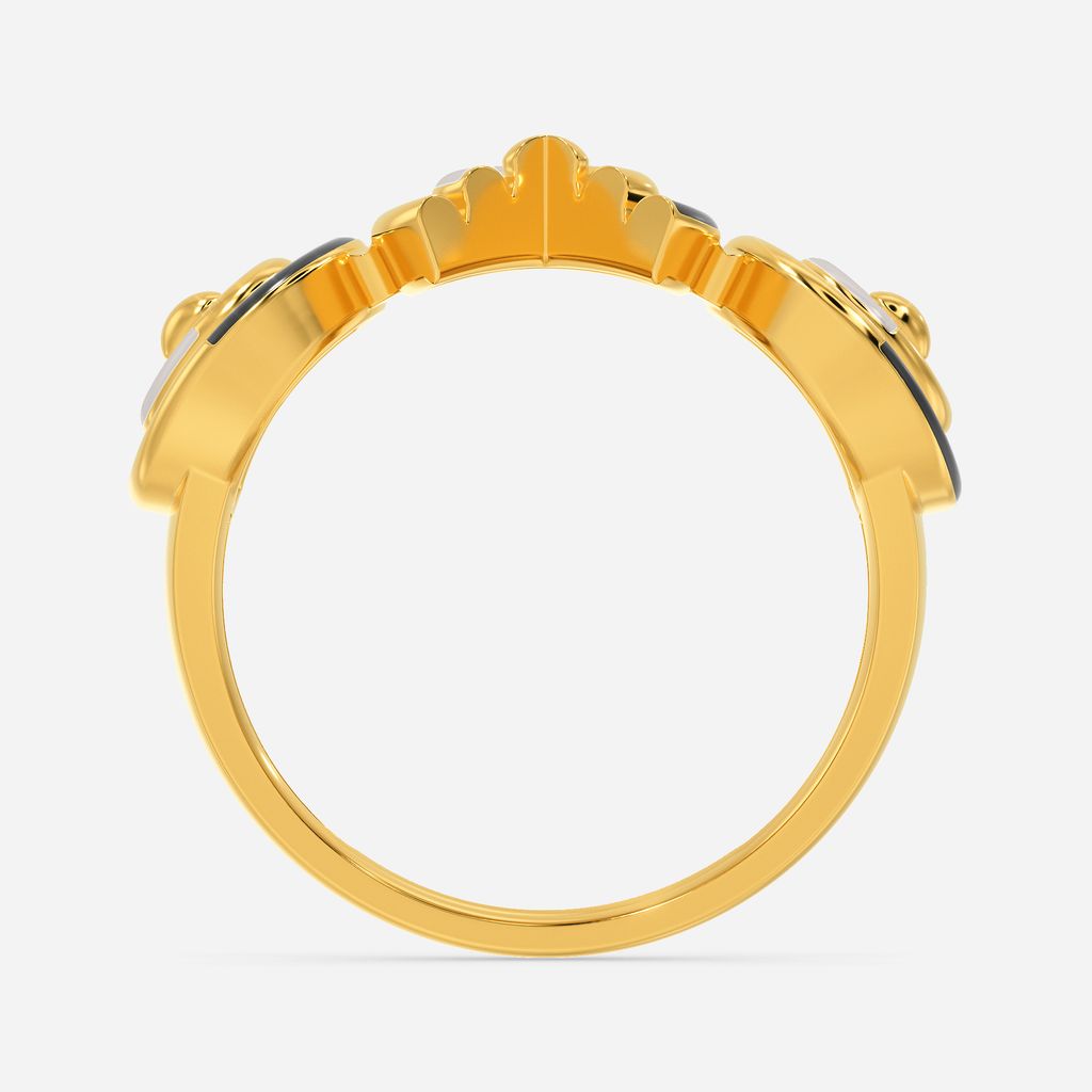 Barcode Bae Gold Rings image