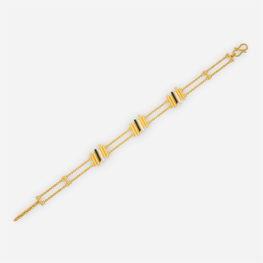 Pencil Panache Gold Bracelets