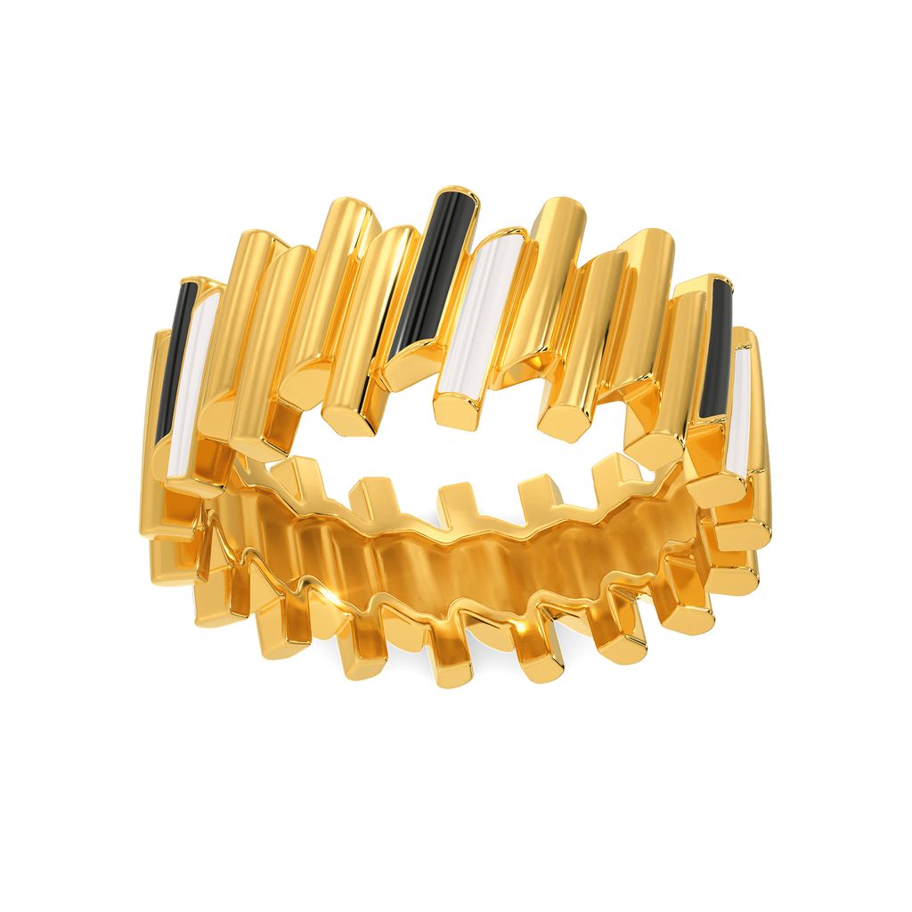 Pencil Panache Gold Rings alternate view 3