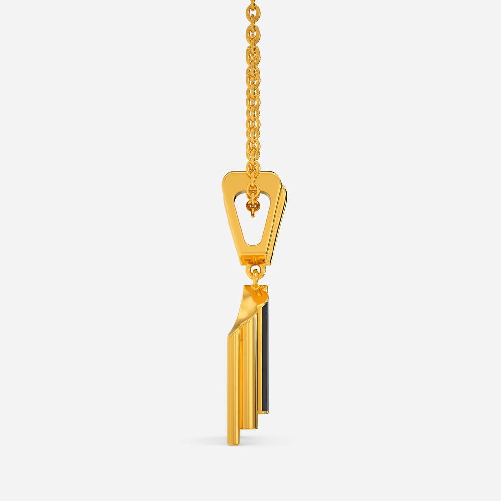 Barcode Binge Gold Pendants