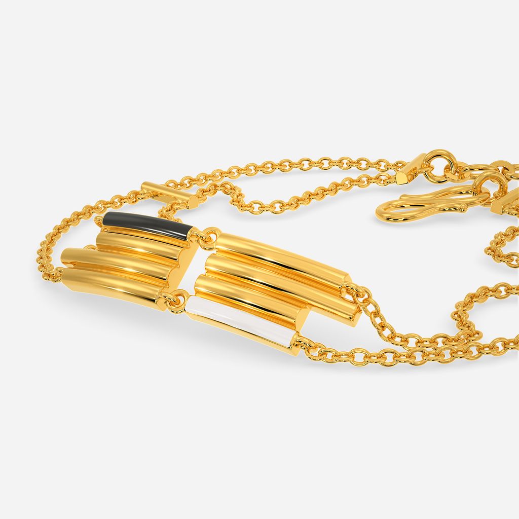 Breton Bars Gold Bracelets