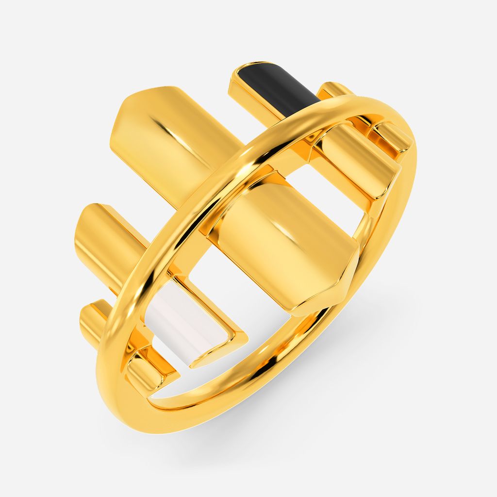 Breton Bars Gold Rings