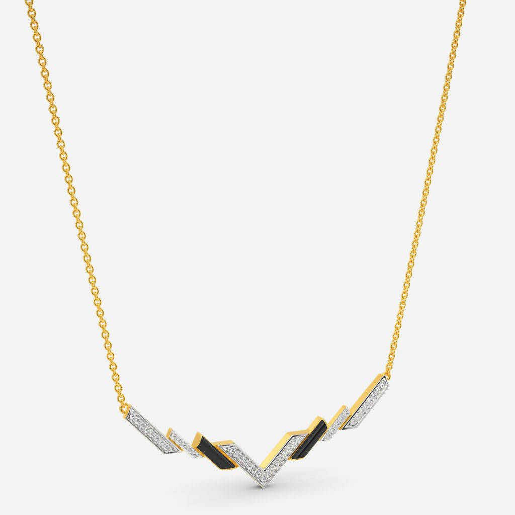 Stripe Tribe Diamond Necklaces