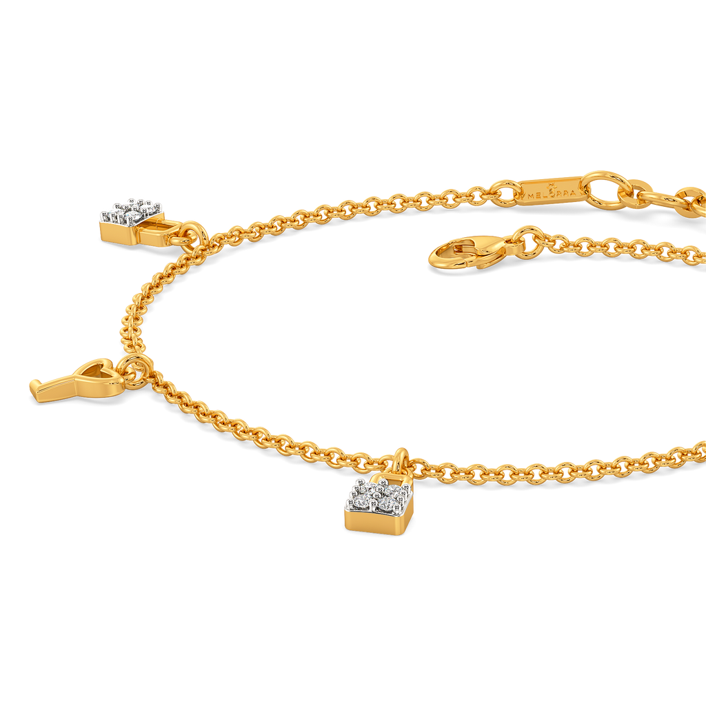 Key to my Lock Diamond Bracelets