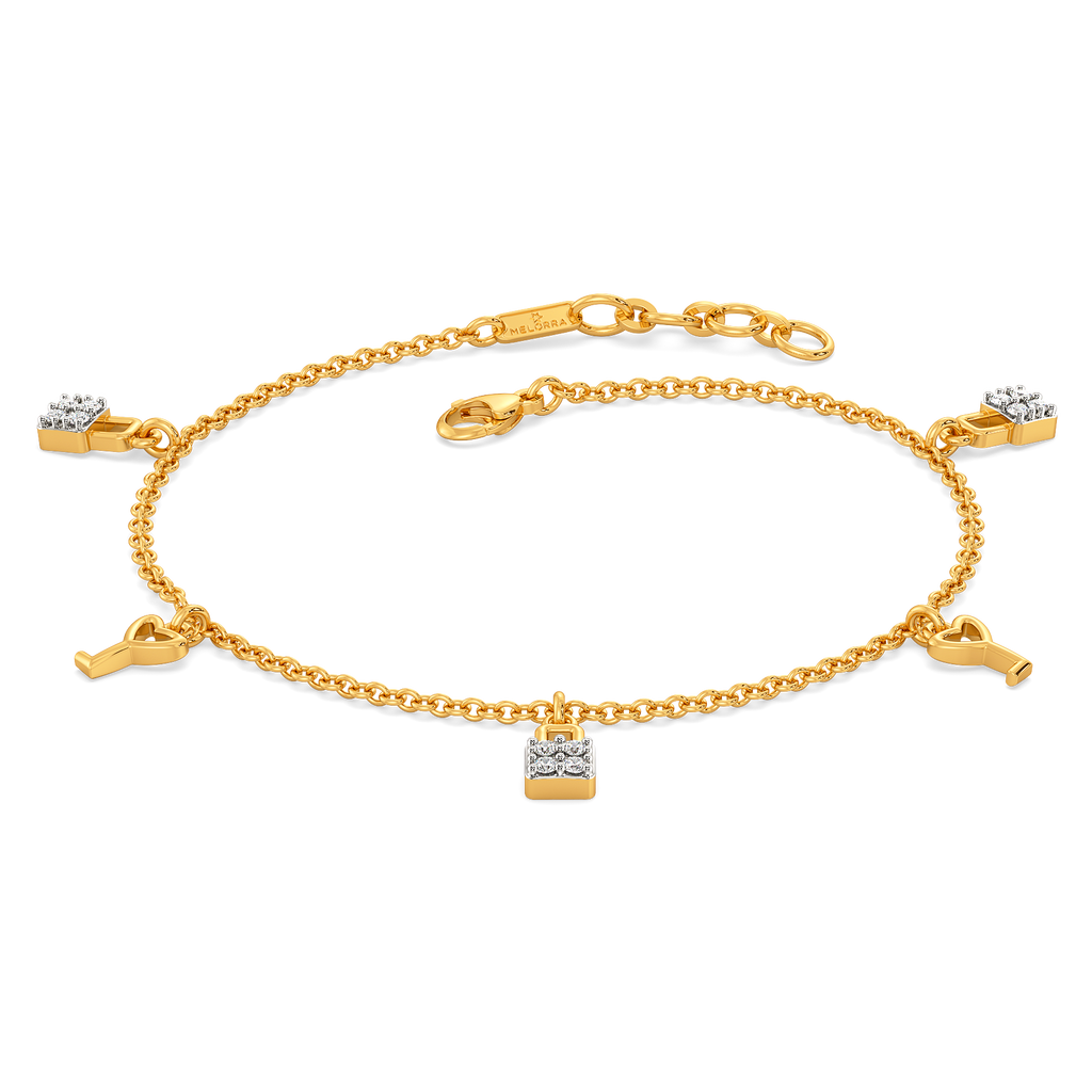 Key to my Lock Diamond Bracelets