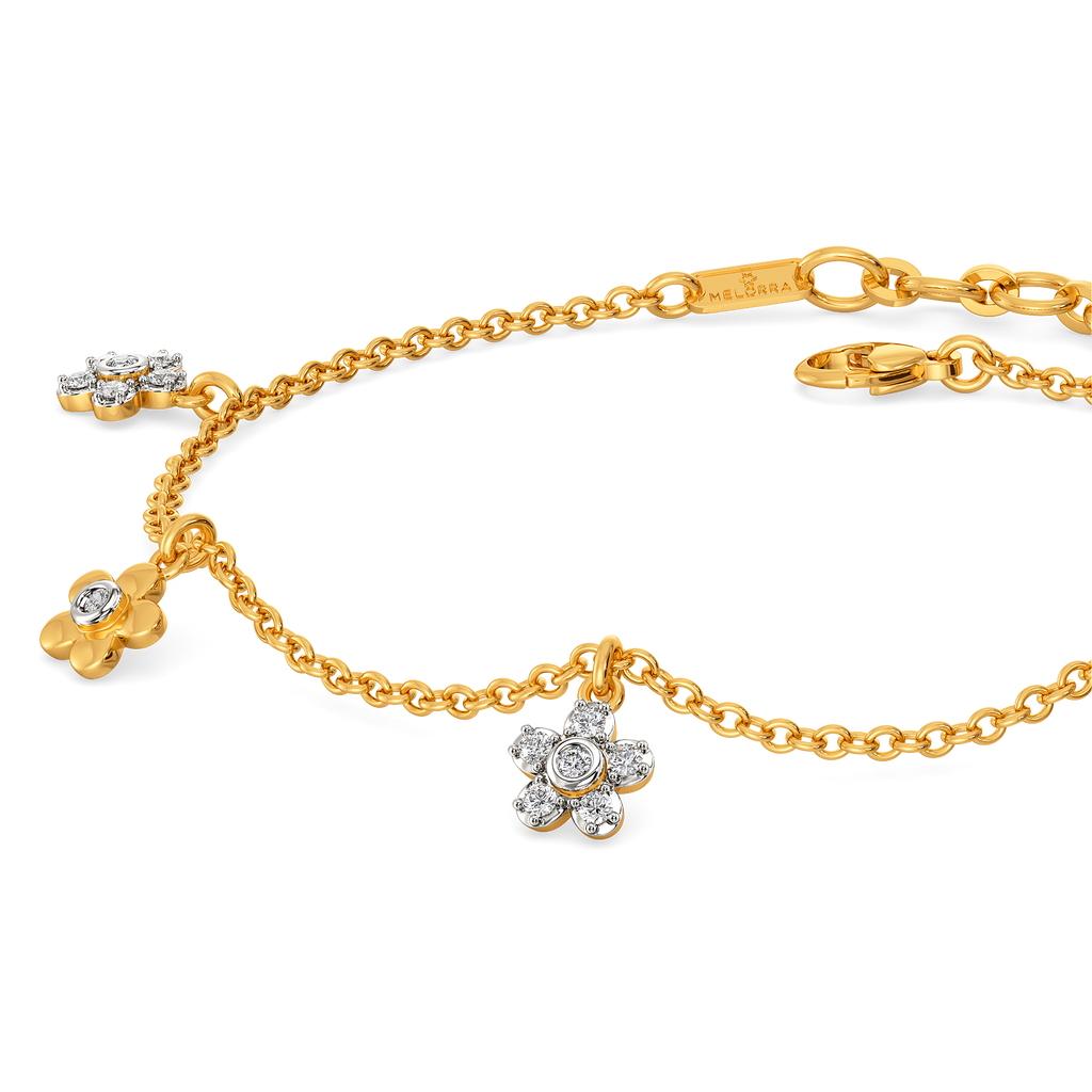 Floral Nostalgia Diamond Bracelets