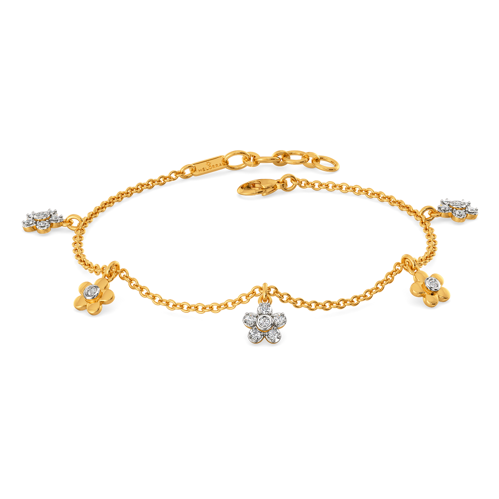 Floral Nostalgia Diamond Bracelets