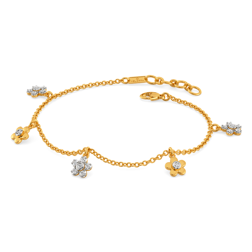 Floral Nostalgia Diamond Bracelets