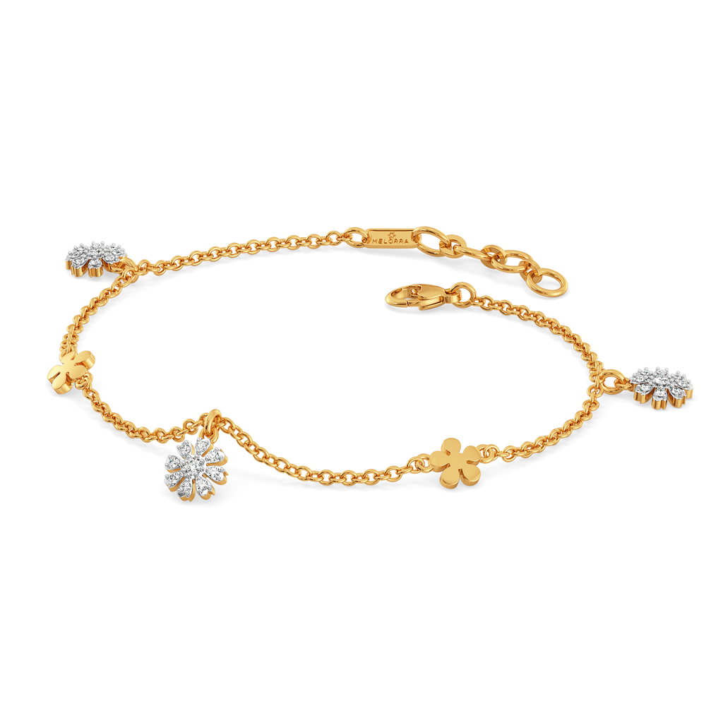 Flora Mania Diamond Bracelets