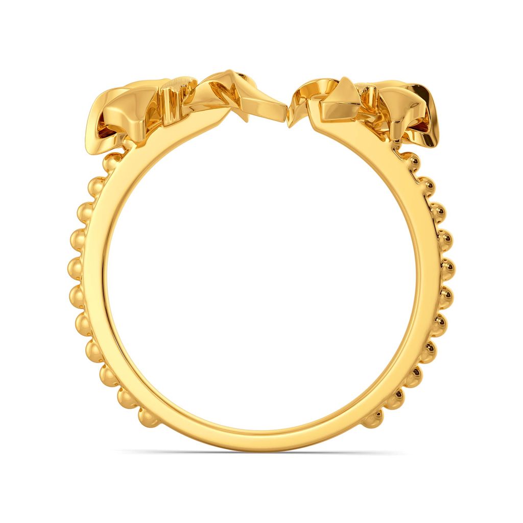 Bow Banters Gold Rings image