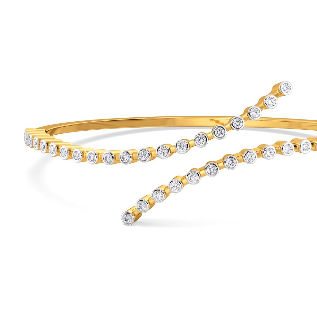Wide N Comfy Diamond Bangles