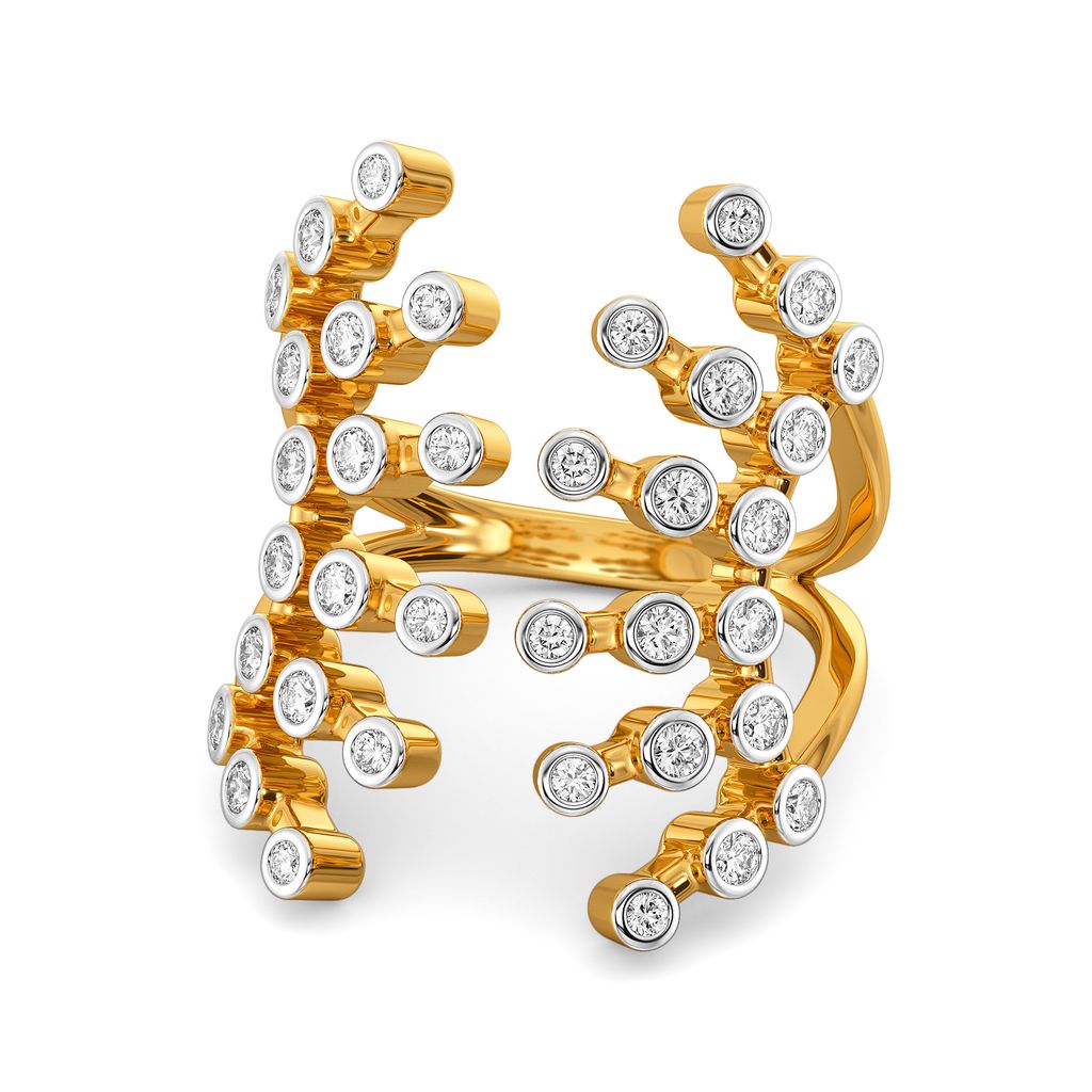 Baggy Drama Diamond Rings alternate view 3