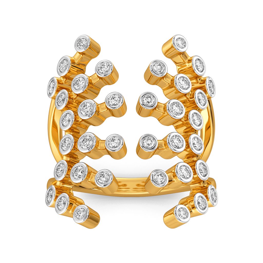 Baggy Drama Diamond Rings image