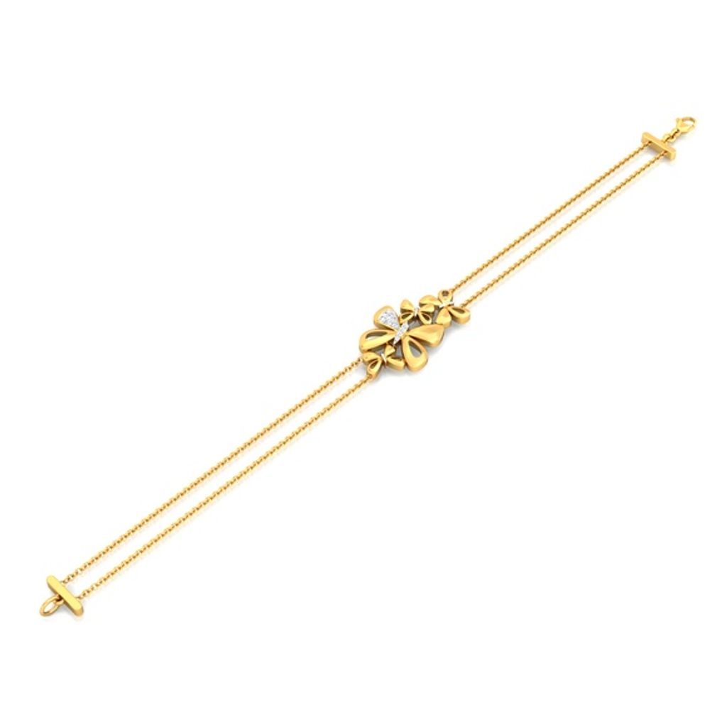 Flirty Flutters Diamond Bracelets