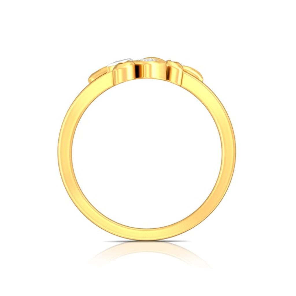 Flirty Flutters Diamond Rings image