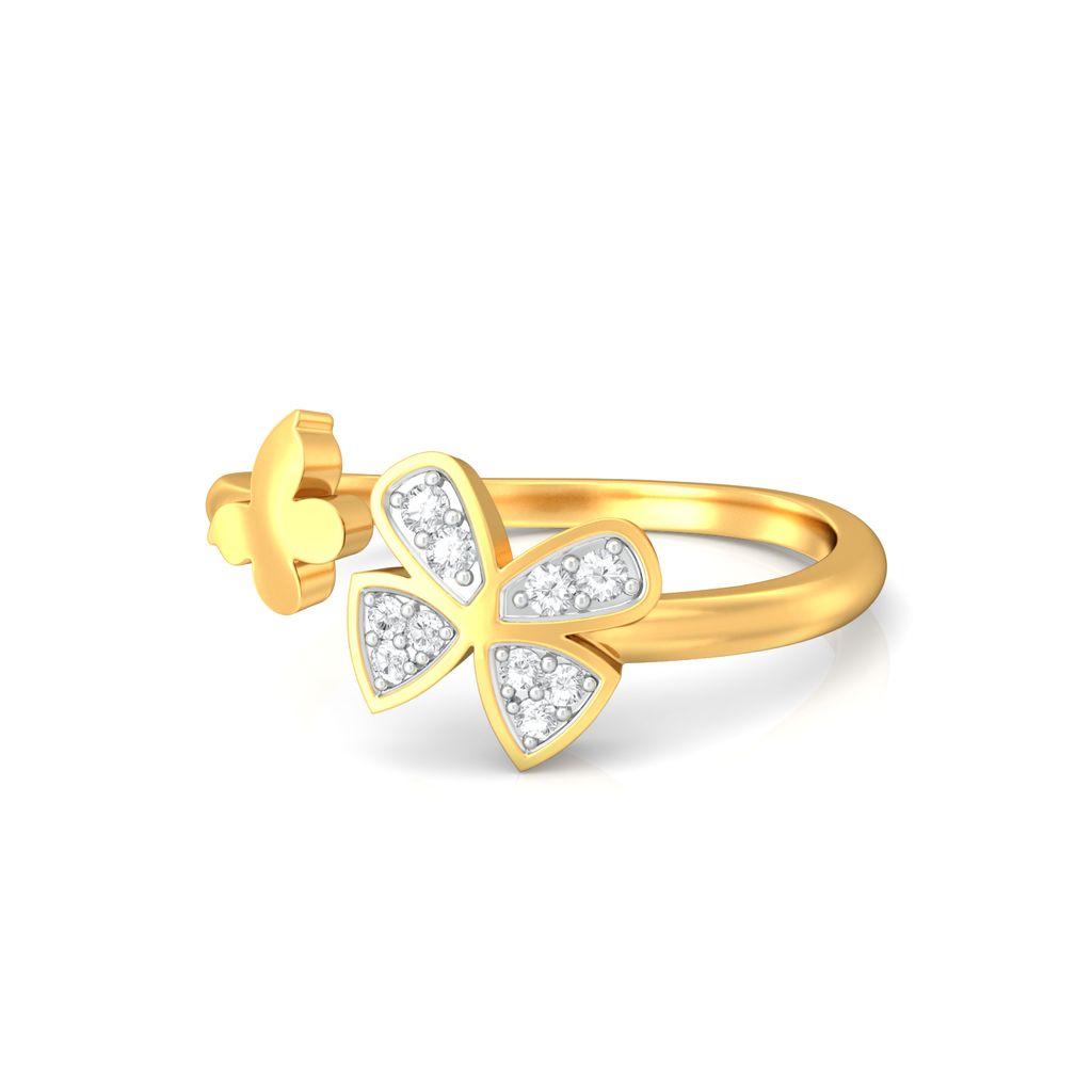 Open Wings Diamond Rings alternate view 3
