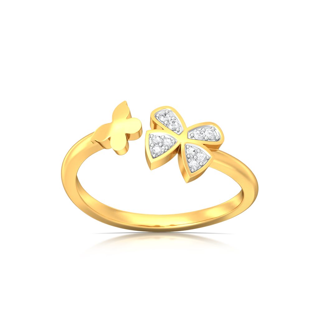 Open Wings Diamond Rings image