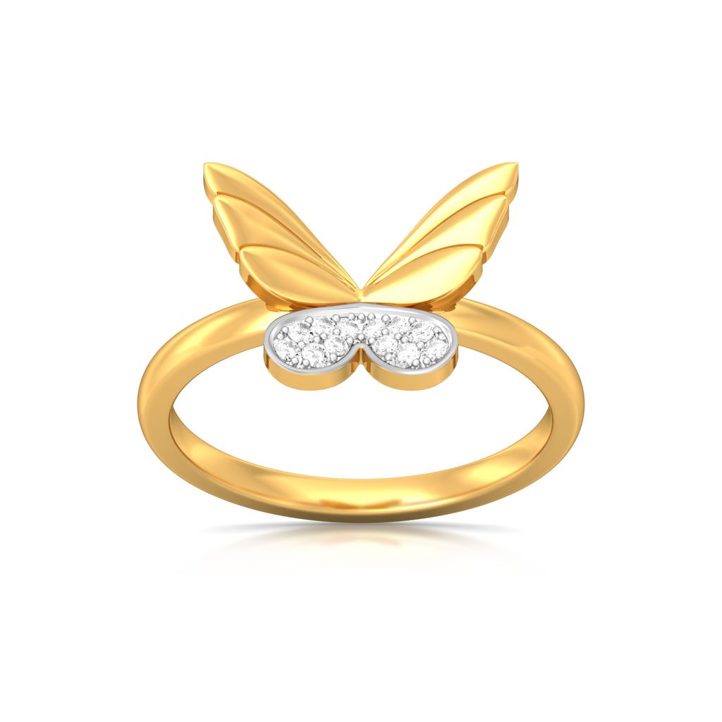 Dreams in Wings Diamond Rings image